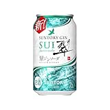 サントリー ジャパニーズ ジン 翠ジンソーダ ６缶 350ml × 1ケース / 24本