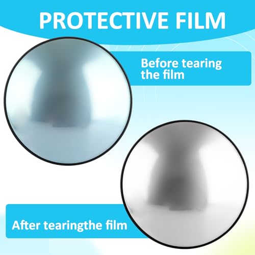 ABuff Espelho de canto convexo Espelhos de segurança de 30,5 cm para negócios, garagem, armazém, pon