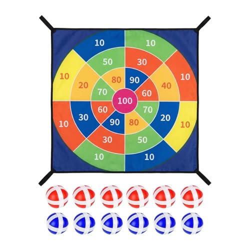 Diana para Cama Elástica Infantil | Accesorios De Diana Adhesiva De Juguete - Juego Infantil De Lanzamiento Pelotas Trampolín - para Niños Familia Adultos Interior Exterior Jardín Cumpleaños