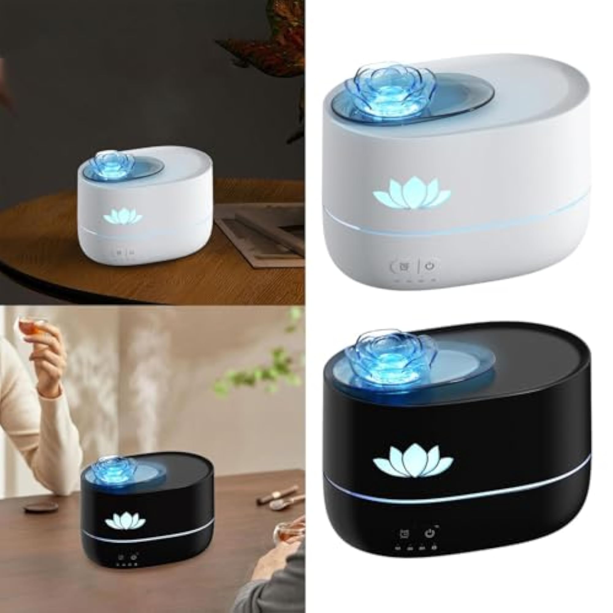 Essential Diffuser 350 ml Desktop Humidifier for Yoga Office