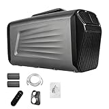 Pfps Climatiseur Et Radiateur Portable 2-en-1 De 5200 BTU, Climatiseur De Camping Silencieux De 400 W avec Compresseur, pour Tente Et Camping-Car, Climatisation Et Chauffage Tout-en-Un Grey-Cold