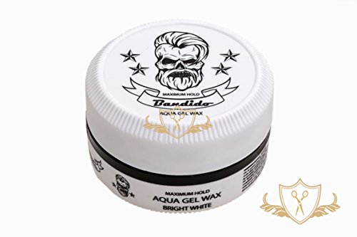 3 x Bandido Hair Gel Wax White Cabello Wax Aqua Gel Wax