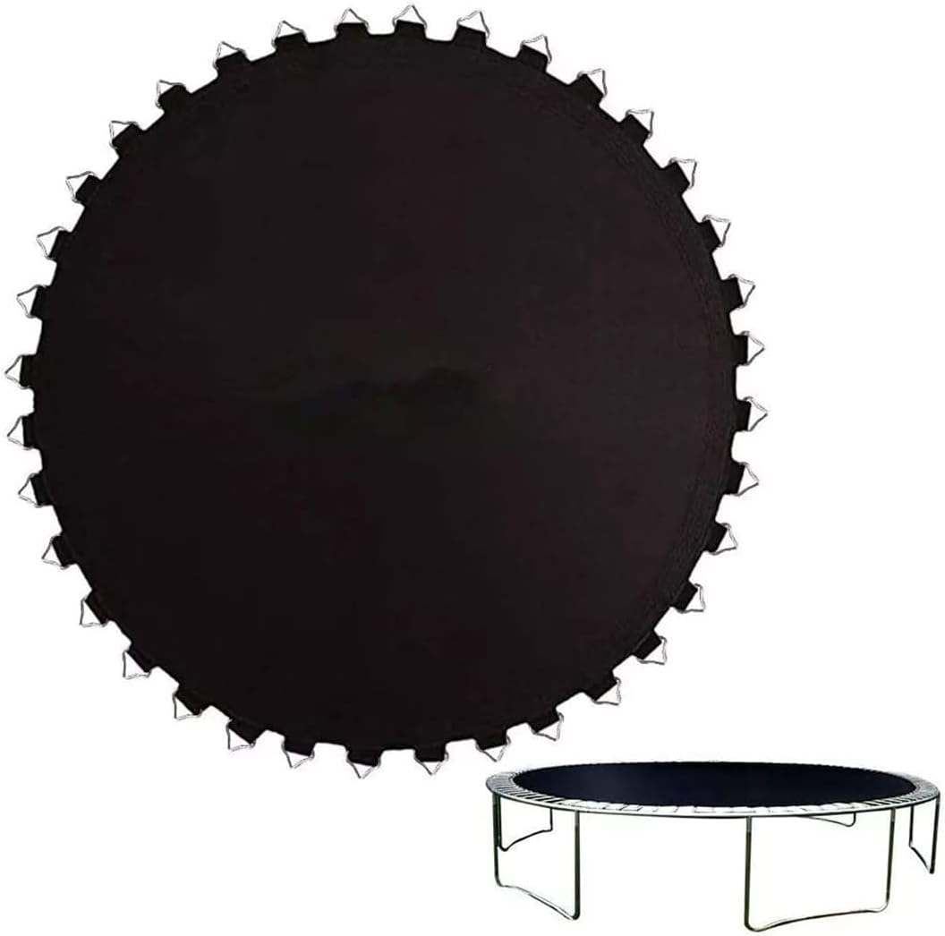 LXUKYG Trampoline Replacement Jump Mat Durable V-Rings Spring Bounce Bed for Round Frame 6-16ft for Round Trampoline Accessories
