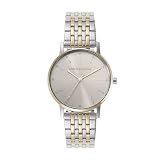 Armani Exchange 三針 ツートーン ステンレススチールウォッチ