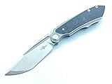 Twosun Folding Knife M390 Blade Titanium/Carbon Fiber Handle Camping Tool TS229-M390