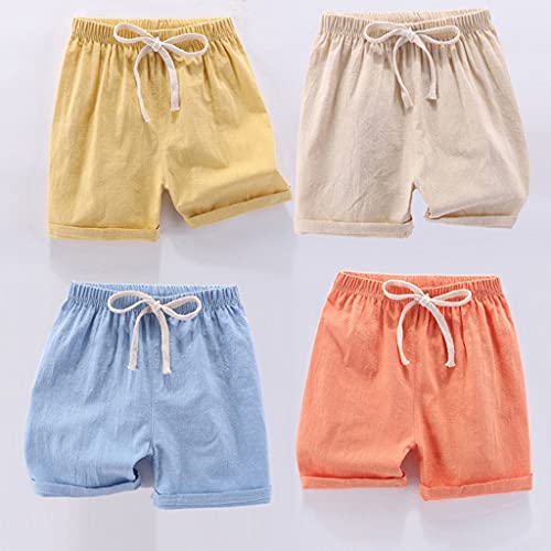 Baby Boys Girls Athletic Shorts with Drawstring Dry Fit Running Solid Soft Shorts for Kids Teens Soccer Basketball2