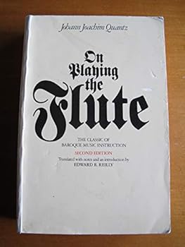 Paperback On Playing the Flute (English and German Edition) Book