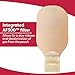 Hollister 89511 CeraPlus Soft Convex 1-Piece 12” Drainable Ostomy Pouching System, 5 Pack, Cut-to-Fit up to 2-1/8”