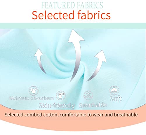 Kissourbaby Girls Toddlers Leggings Fashion Stretch Pants Comfortable Bottoms-Mint Blue Unicorn-4T #TOP6