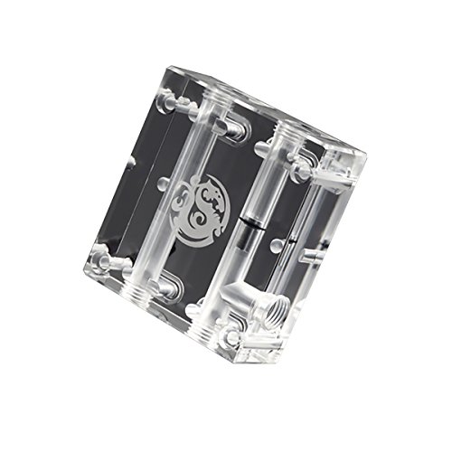 Super Sale 🛒 Bitspower Block Bridge for 2 Cards Between Slot 1 & 4 (Clear)