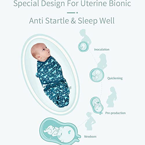 Image of insular Baby Swaddle Wrap, Swaddle Blanket for Newborn and Infant, Adjustable Swaddling Set for Boy and Girl, Soft Cotton Baby Sleep Sack 3 Pack, Bear, Medium(3-6 Month)