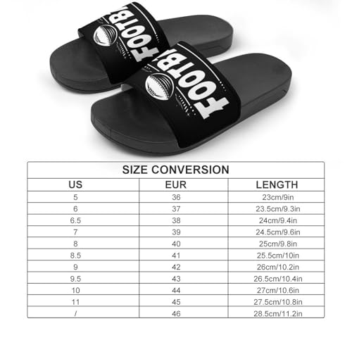 Football Player Gift House Sandals Non-Slip Bathroom Slippers Beach Summer Shoes for Men Women2