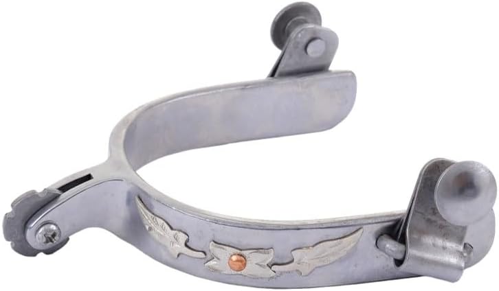 Circle Y Diamond R Mens Roping Training Spurs