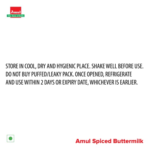 Amul Masti Spiced Buttermilk (1Liter) #TOP5