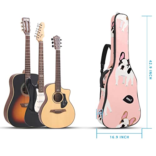 Housse imperméable pour guitare acoustique avec double bandoulière et poche Motif chats, Multicolore 06, 42.9×16.9×4.7… - Les Beatles, Paul McCartney, John Lennon, RIngo Starr, George Harrison Housse imperméable pour guitare acoustique avec double bandoulière et poche Motif chats, Multicolore 06, 42.9x16.9x4.7… – Image 6