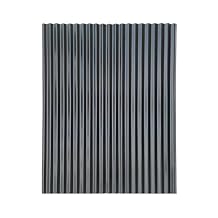 Steel Corrugated Metal Wainscoting Black - Metal Sheets, Metal Wall Panels - Dakota Tin