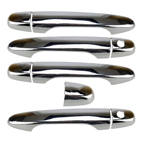 Garniture couverture chromée poignée voiture protection durable 4Runner
