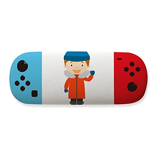 Étui de rangement pour lunettes de jeu Cold South Pole rigide noir