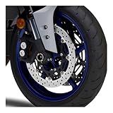Motorcycle Frame Slider for Triple 765R/RS/S 675/R/RX 2007-2024 Motorcycle Front and Rear Wheel Spindle Collision Slider Protector Anti Fall Kit