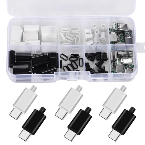 20 Pack USB-C 3.1 Male Connectors