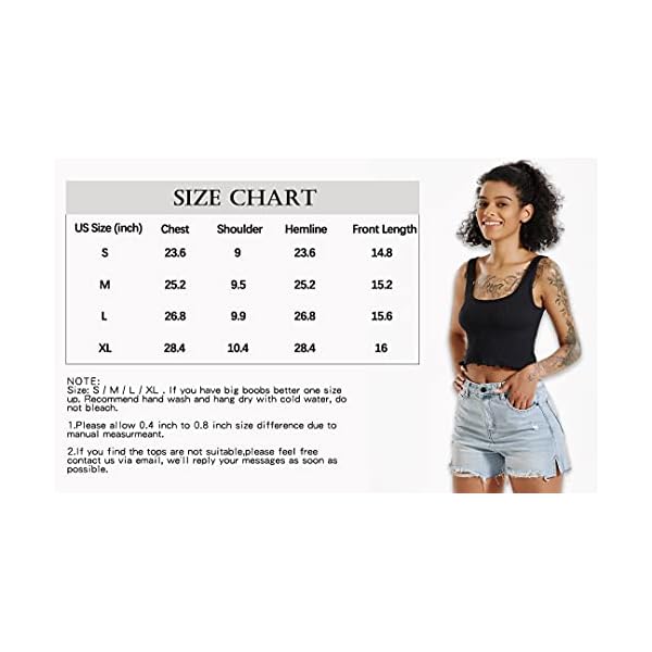 RUNNING GIRL Workout Crop Top for Women, Seamless Thick Strap Yoga Ribbed Tank Tops Longline Sports Bra(BX2756_Yellow_S)