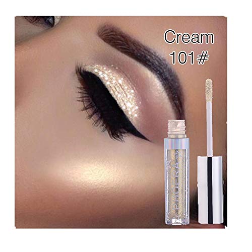 MORCHAN 12 Couleur PHOERA Magnifique Métaux Paillettes et Glow Liquide Fard à paupières Cover