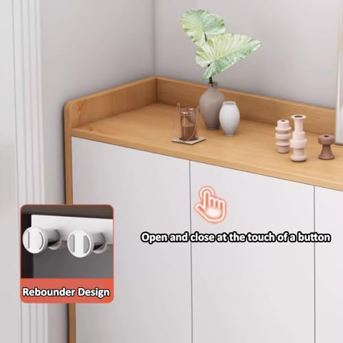 Meuble à chaussures à 5 niveaux compact anti-odeur avec tiroirs de rangement