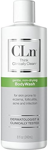 CLn® BodyWash - Moisturizing Body Wash, For Skin Prone to Eczema, Dermatitis, Acne, Infection, and Folliculitis (8 fl oz)
