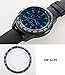 Ringke Bezel Styling for Galaxy Watch 42mm / Gear Sport Bezel Ring Adhesive Cover Anti Scratch Aluminum Protection Tachymeter [Aluminium] for Galaxy Watch Accessory GW-42-09
