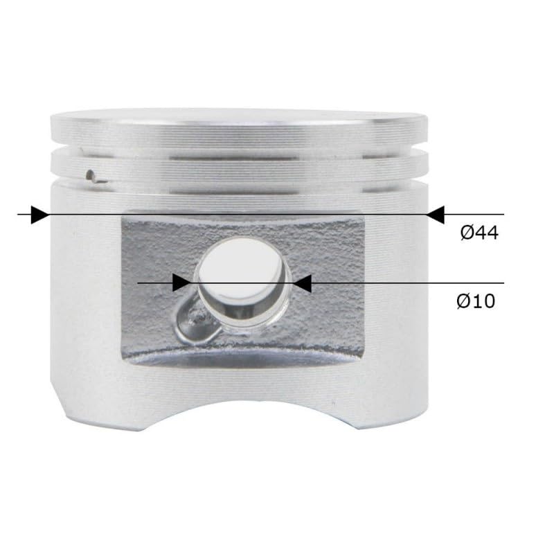 cylingcolors Cilindro + pistón + segmento Compatible con desbrozadora Stihl FS480 Ø 44 mm. 4128 020 1202