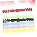 VALICLUD 15pcs Adjustable Silicone Mask Rope Extension Buckles for Ear Protection Compatible with All Ear Band Masks Durable Non Slip Design Random Colors Random Color