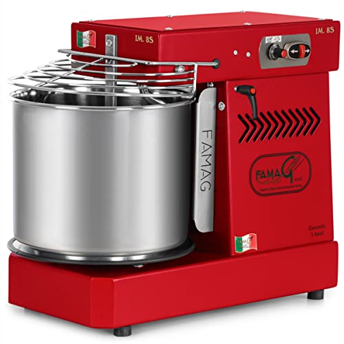 Famag IM-8S Spiral Dough Mixer Ruby