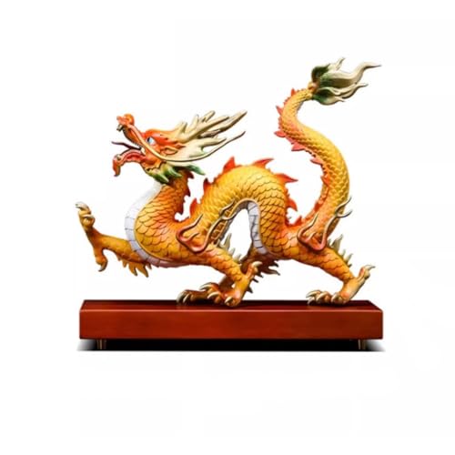 Statue en bronze dragon pour bureau et décoration de maison - 2