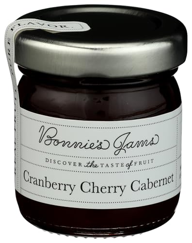 Bonnies Jams Cranberry Cherry Cabernet Conserve Mini, 1.5 Oz
