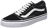 vans kinder klett Innenmaterial: Textil Vans Old Skool, VD3HY28, Unisex-Erwachsene Sneakers, Schwarz (Black/White), 36.5 EU