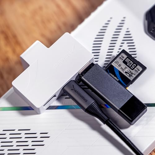 Gaming Hub USB-C 3-Porte per ASUS ROG Ally - Leggero, Portabile, Plug and Play, Ricarica PD 3.0 100W, Porte USB A & USB C (HB-ROAY) - Hub USB - Immagine 6