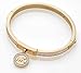 Michael Kors Gold Tone Fulton Hinge Bangle Bracelet