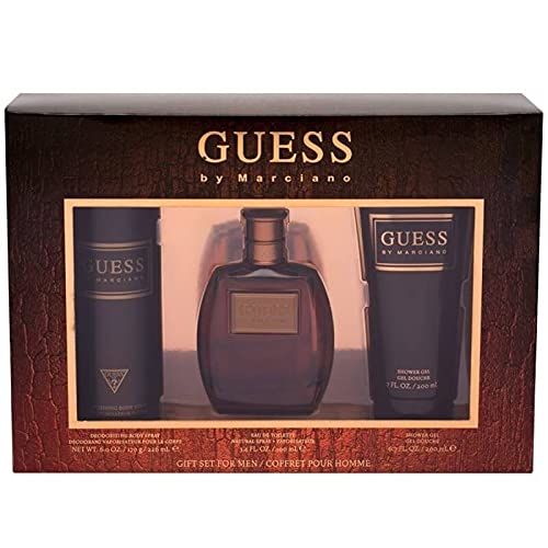Guess by Marciano for Men 3-Piece Fragrance and Grooming Gift Set