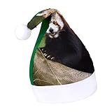 Photo Gallery ykudbn classico cappello di natale, piccolo panda rosso, cappello di babbo natale, cappello di babbo natale, morbido cappello di babbo natale con finiture bianche in peluche per divertimento in Photo Gallery ykudbn classico cappello di natale, piccolo panda rosso, cappello di babbo natale, cappello di babbo natale, morbido cappello di babbo natale con finiture bianche in peluche per divertimento in
