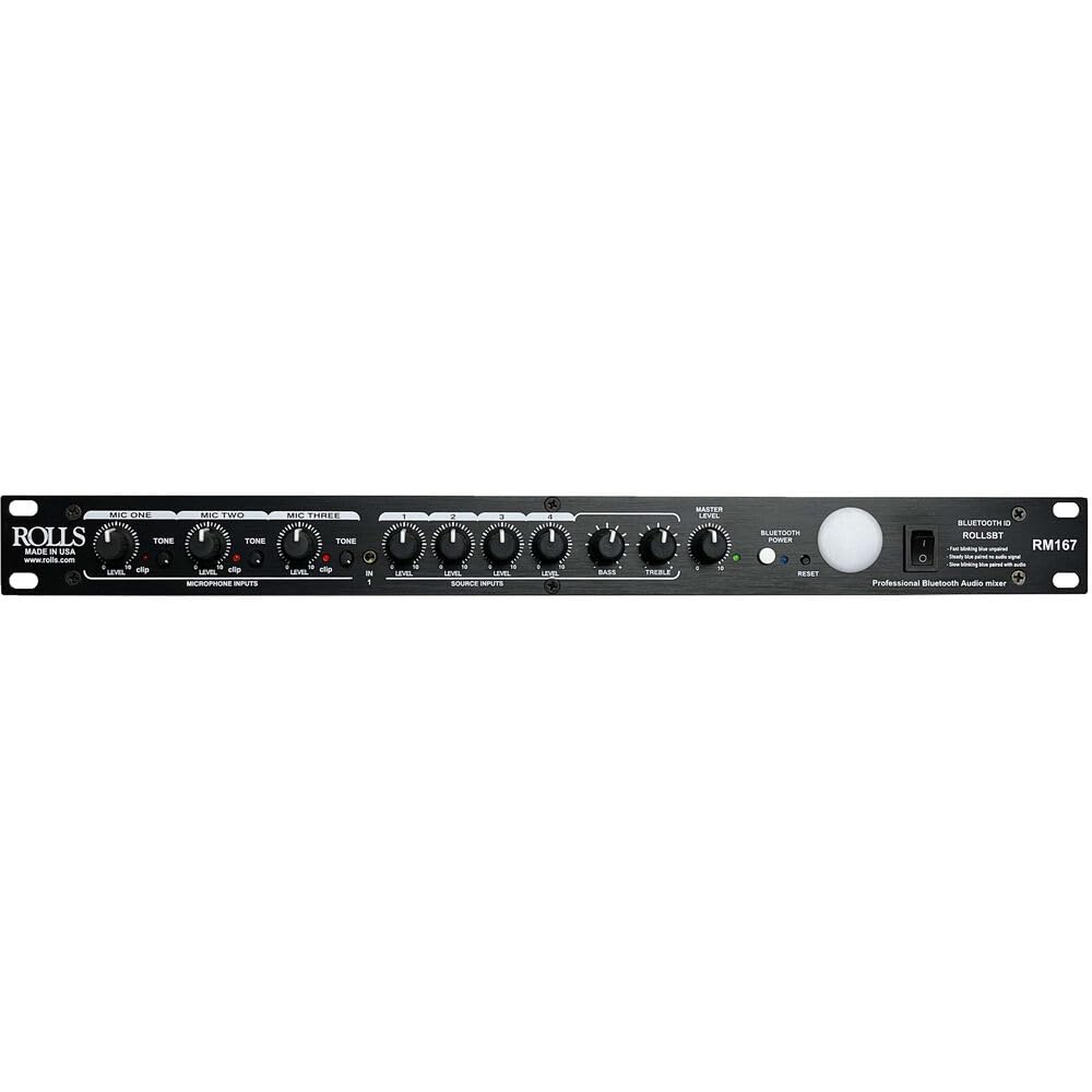 Amazon.com: Rolls RM167 - Professional Bluetooth audio mixer