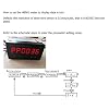 CALT 1 Meter 1000mm Stroke Linear String Pot Encoder Sensor 6 Digit Digital Meter Counter Display pushpull ABZ 3 Signals 5-26V DC