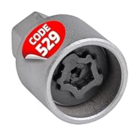 SW-Stahl 02383L-9 Felgensicherung/Felgenschloss VW Adapter 529