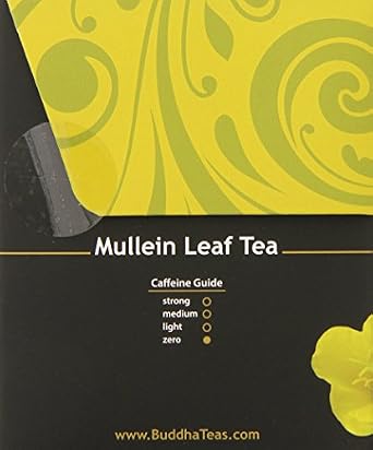 Buddha Teas Mullein Leaf Tea, 18 Count (Pack of 6)