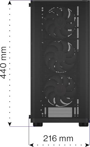 PC gaming Ryzen 7 7800X3D 8x 5.0 GHz, 32 GB di RAM DDR5 ad alta velocità, SSD M.2 da 1TB, RTX 5060 8GB, Windows 11 Pro - PC Desktop - Immagine 5