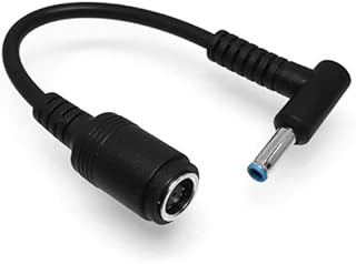 ICONSHOP HP専用 電源DCプラグ 変換アダプタ L型【7.4mm(メス) - 4.5mm(オス)】 15cm IC-HP4530L