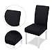 Produktbild KAERMA Spandex Stretch-Stuhl-Abdeckung elastische Slipcover Solid Color-Stuhl-Abdeckung Esszimmer Wedding Banquet Möbel-Schutz-Home Decor Dekorationswerkzeuge (Size : 3)