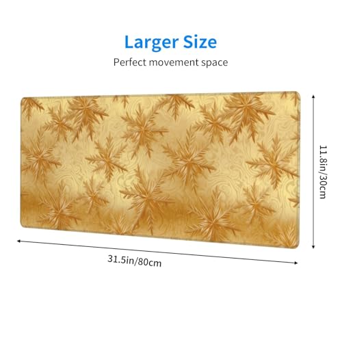 Tapis de souris de jeu antidérapant 80x30 cm pour éliminer les glissements sur PC - 4