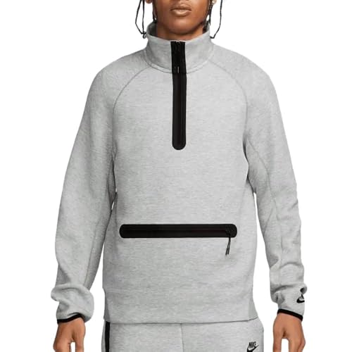 Sweat Nike Tech Fleece homme col demi-zippé pour un style urbain quotidien