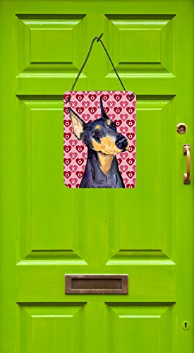 Doberman portrait à suspendre cadeau idéal Saint-Valentin - 3