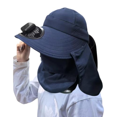 Chapeau avec Ventilateur Solaire Casquette Rafraîchissante Unisexe